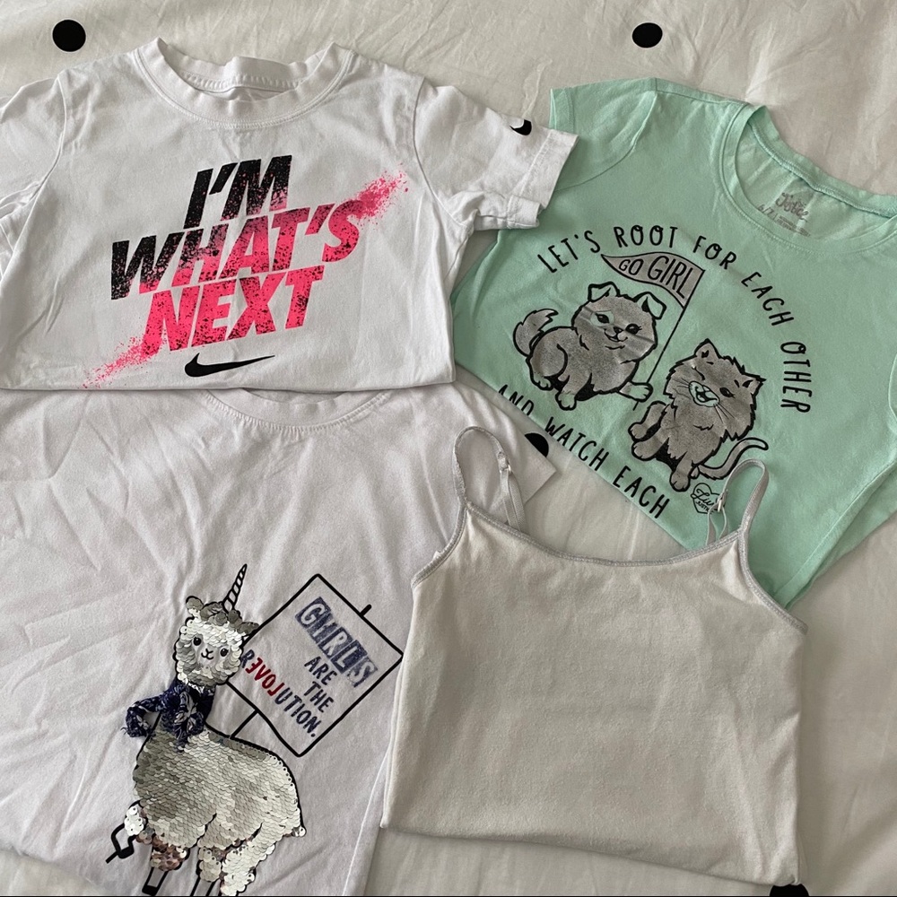 Bundle of Girls Size 6 Shirts